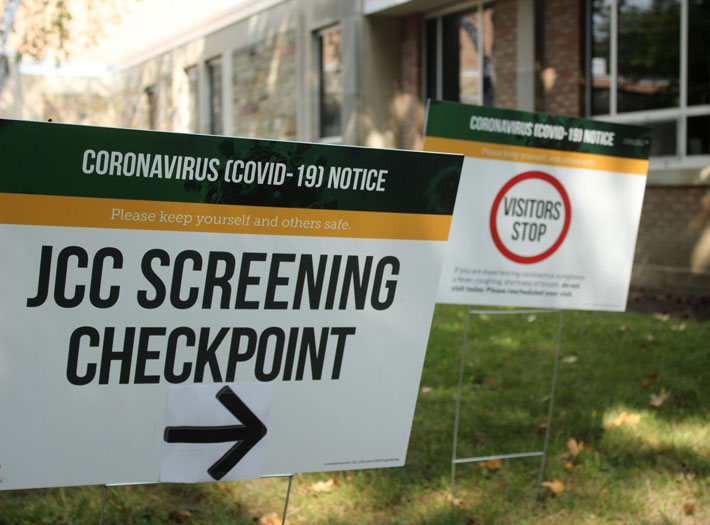 JCC students return College announces first COVID case News, Sports